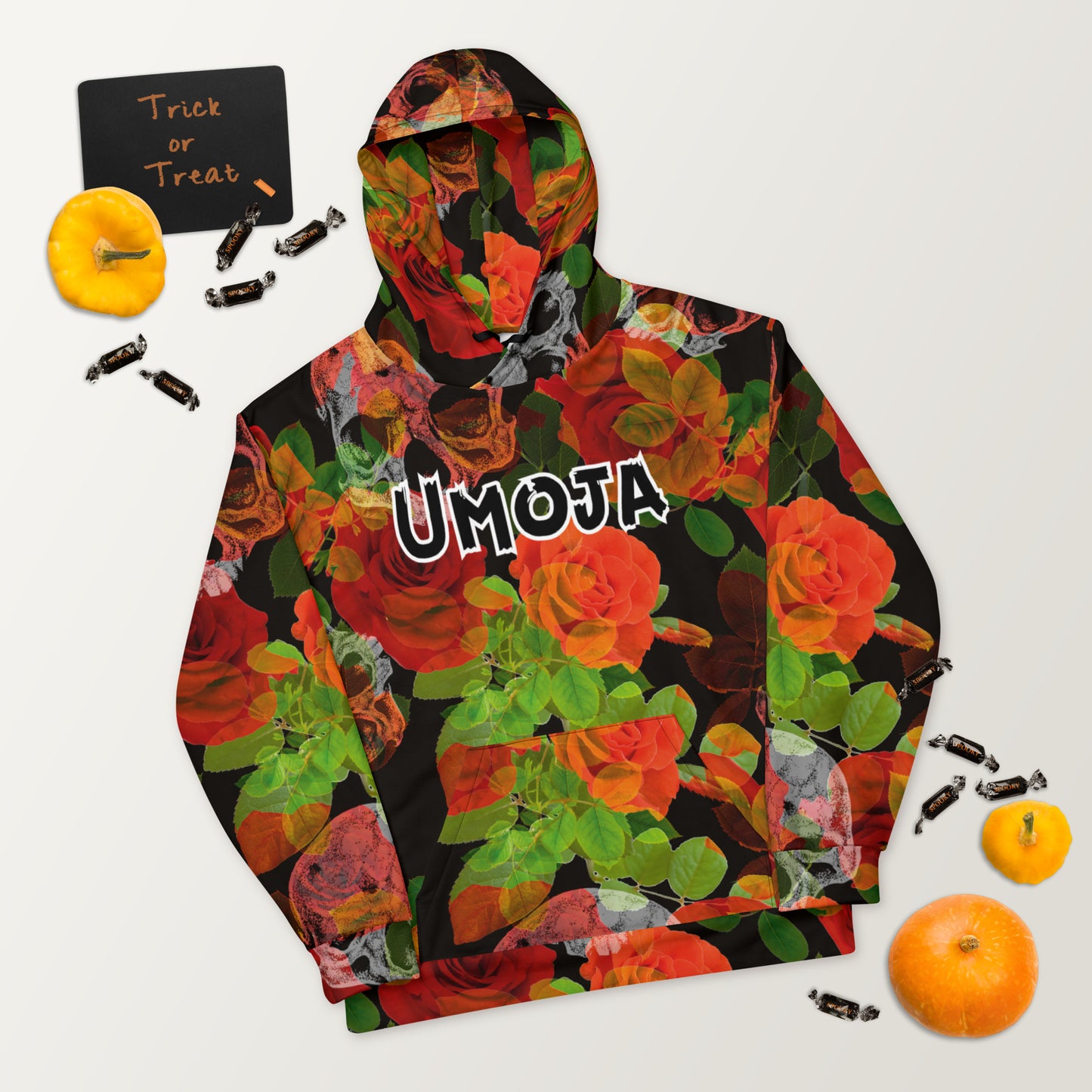 Umoja all over print Hoodie