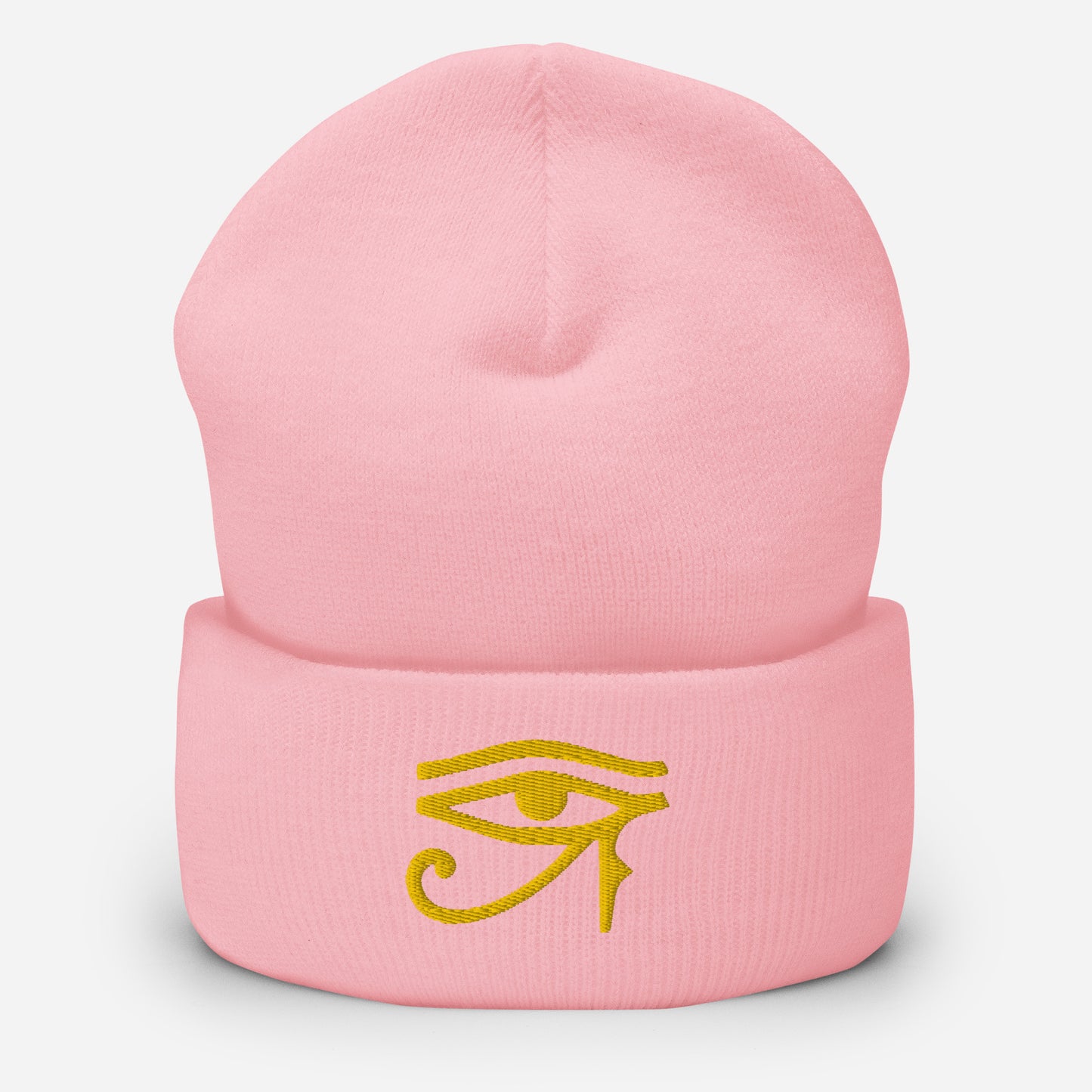 Eye of Horus Cuffed Beanie Hat