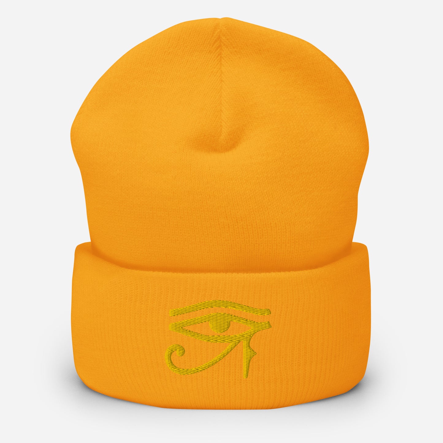 Eye of Horus Cuffed Beanie Hat