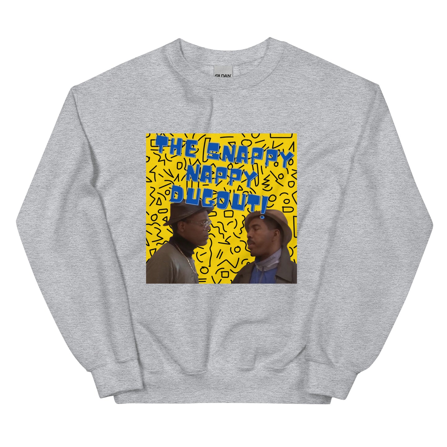 The Snappy Nappy Dugout Sweatshirt