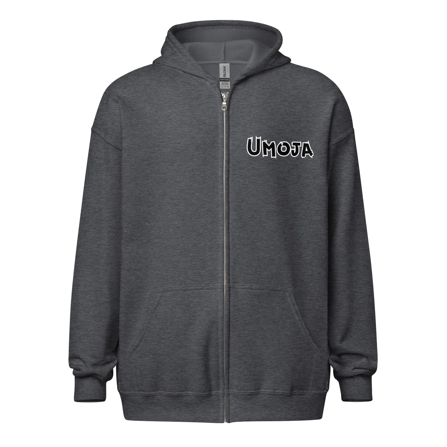 Umoja Unisex heavy blend zip hoodie