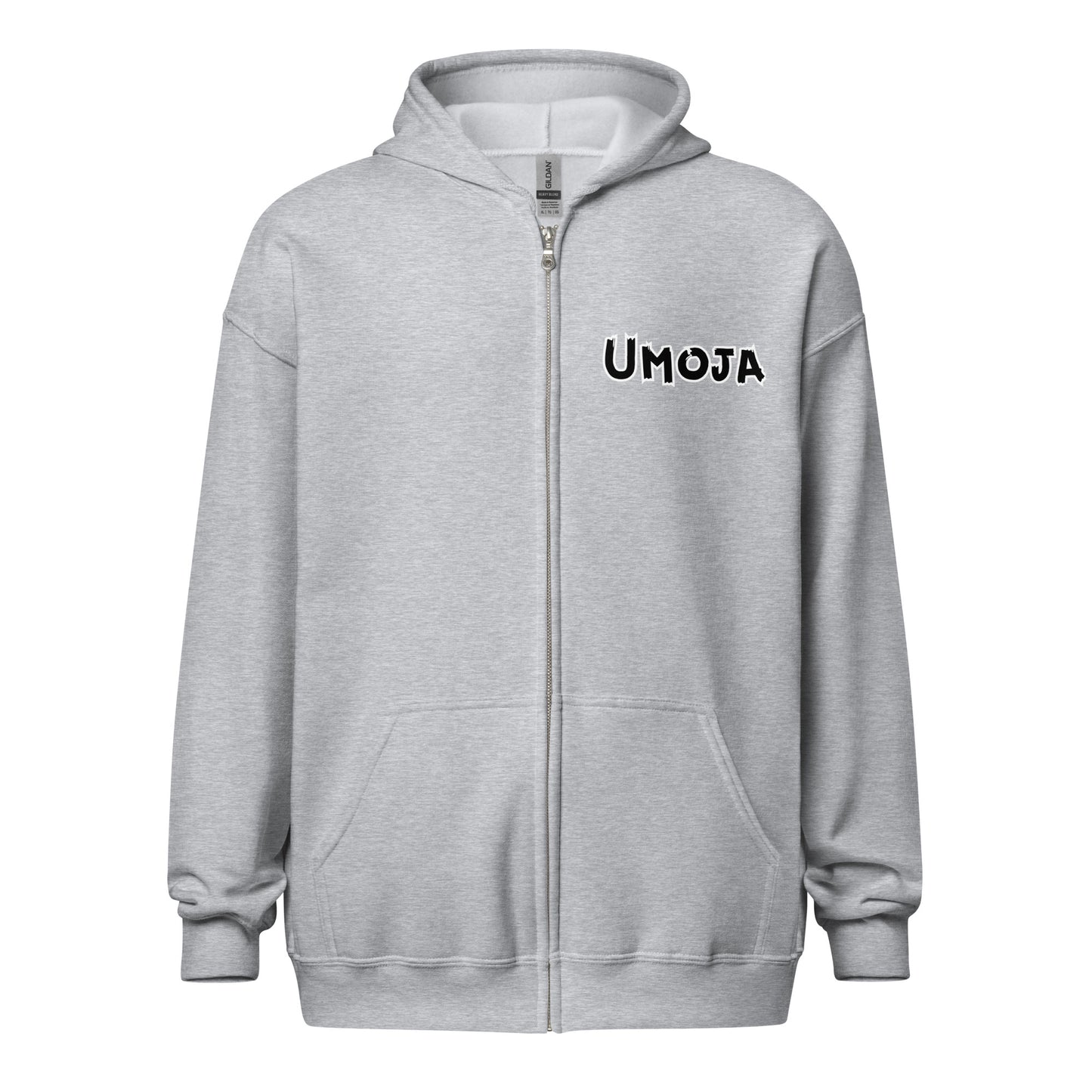 Umoja Unisex heavy blend zip hoodie