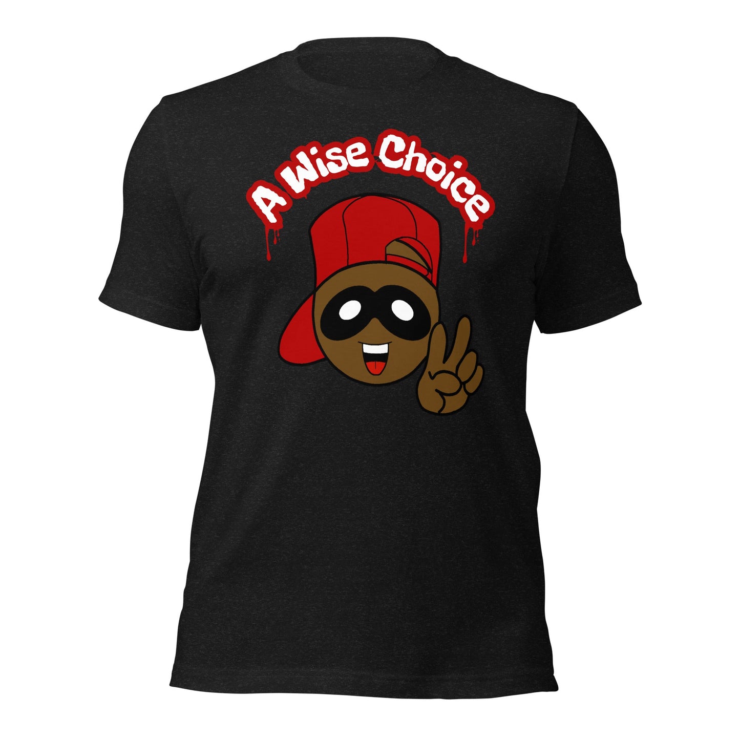 A WiseChoice Unisex t-shirt A Wise Choice graphic designs 