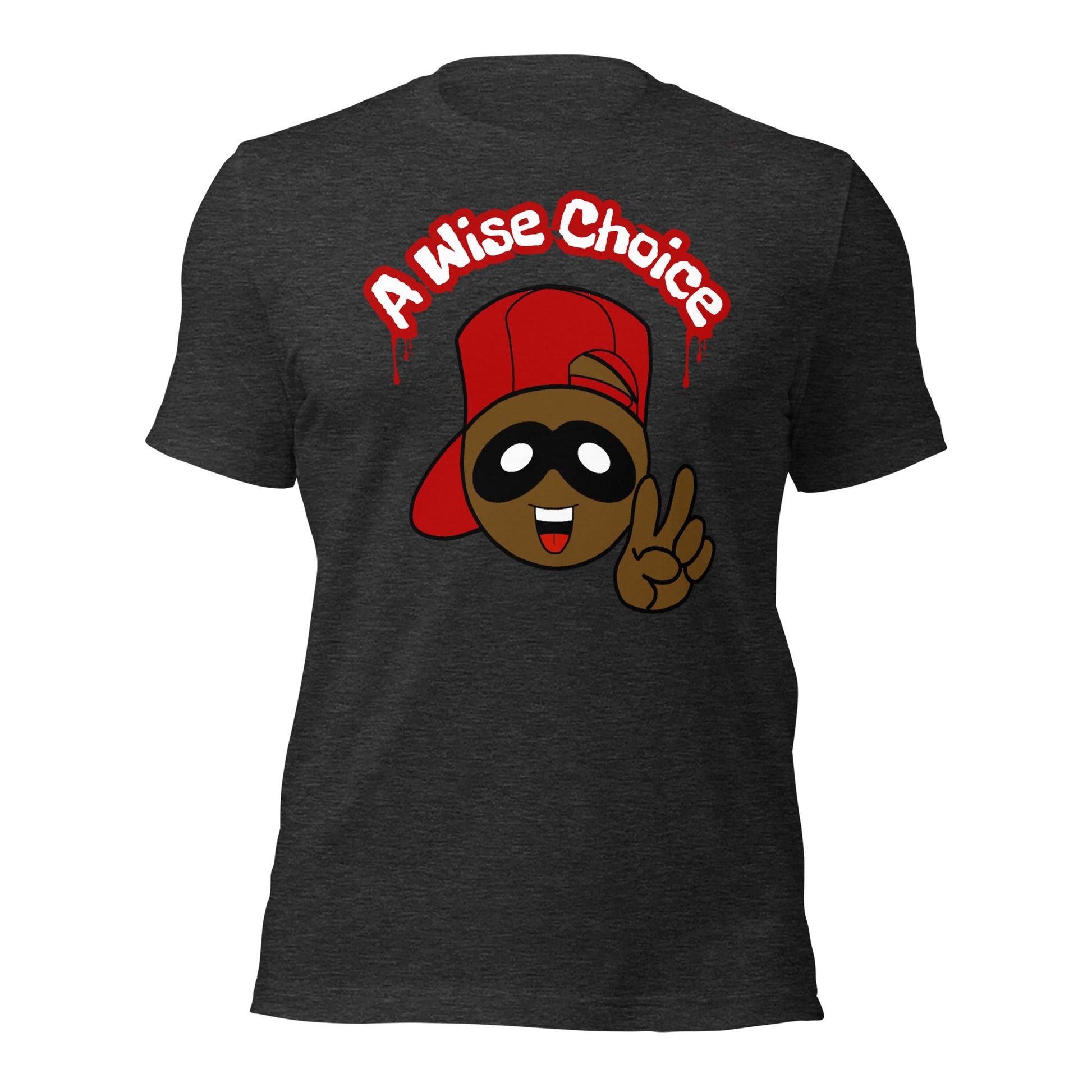 A WiseChoice Unisex t-shirt A Wise Choice graphic designs 