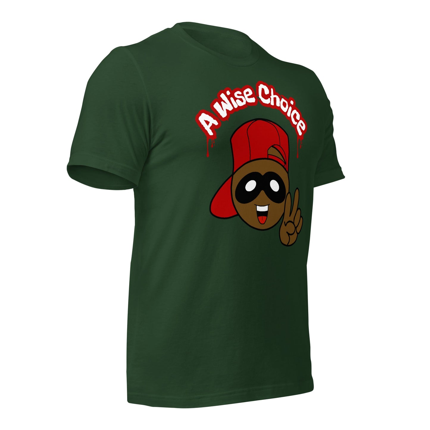 A WiseChoice Unisex t-shirt A Wise Choice graphic designs 