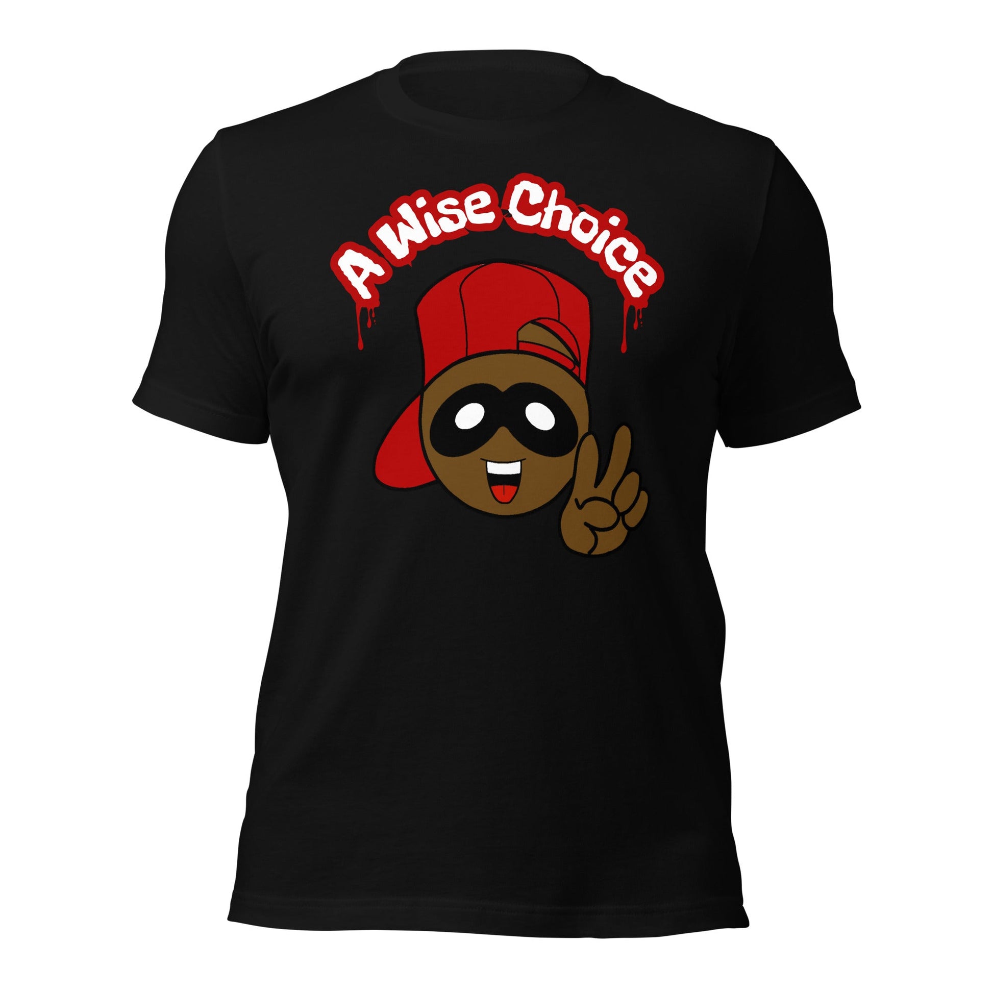 A WiseChoice Unisex t-shirt A Wise Choice graphic designs 