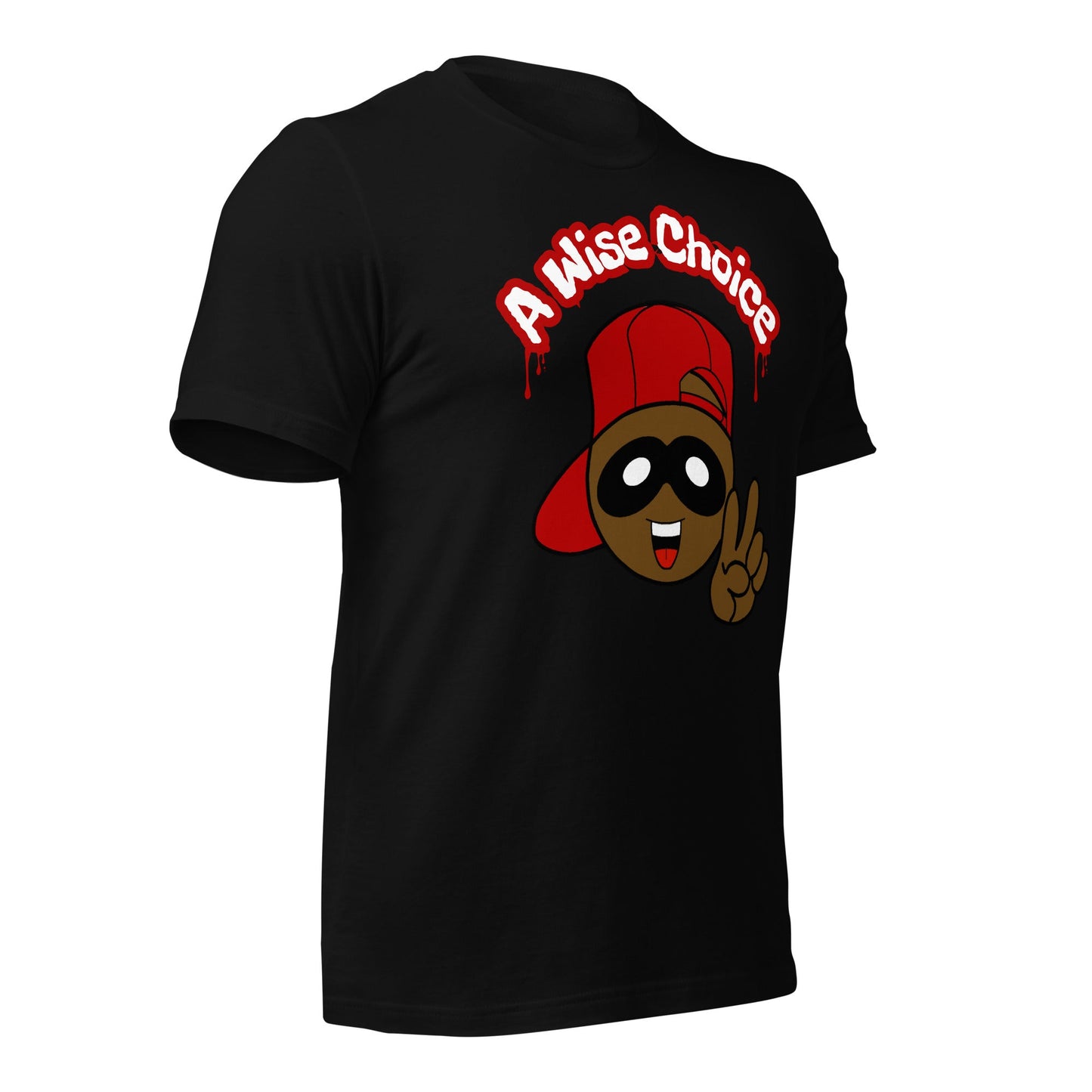 A WiseChoice Unisex t-shirt A Wise Choice graphic designs 