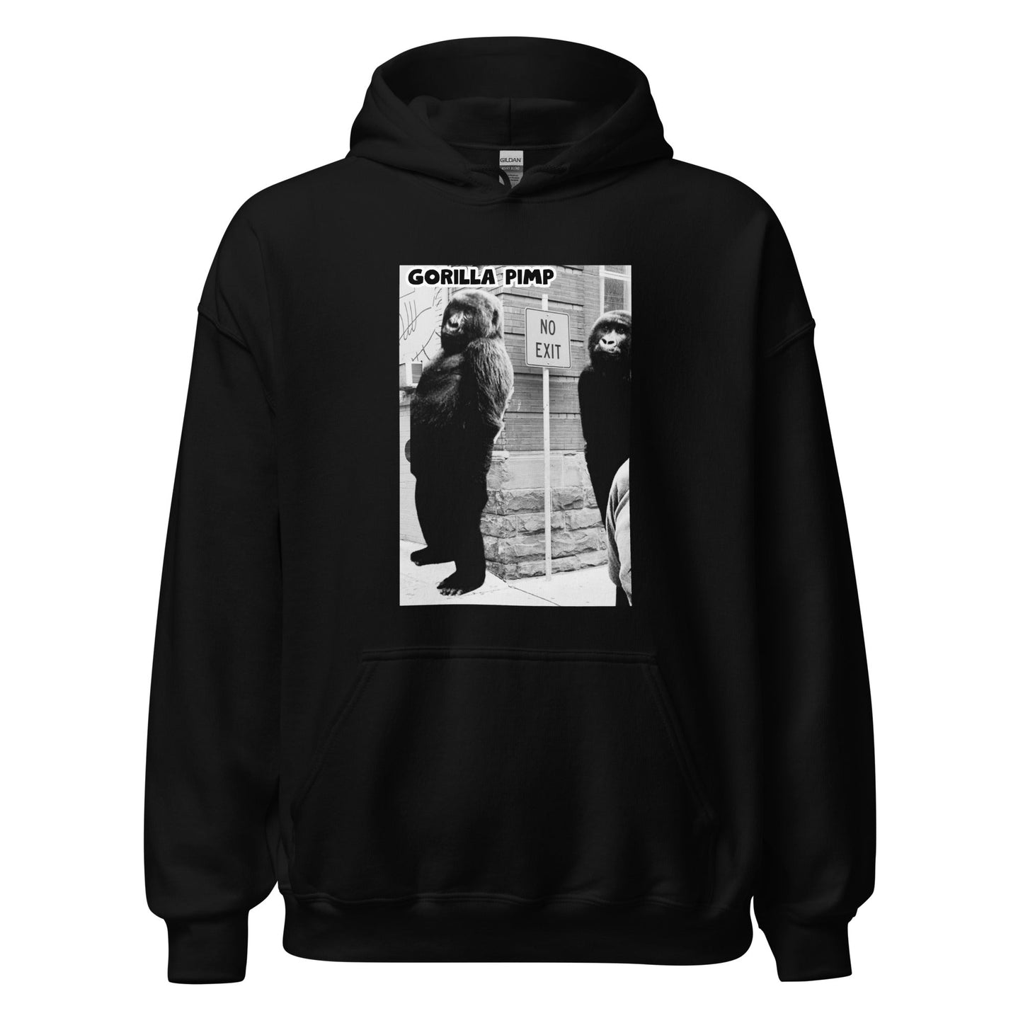 Gorilla pimp Unisex Hoodie A Wise Choice graphic designs 