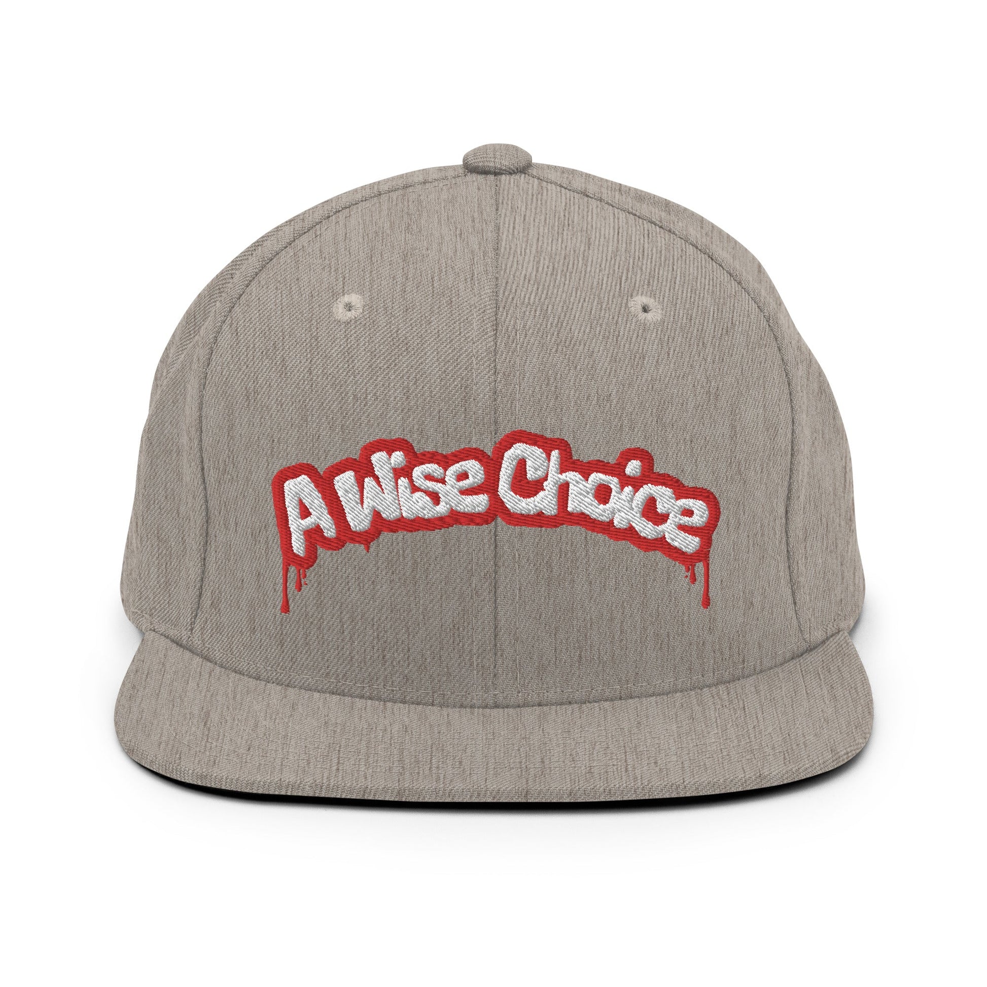 Snapback Hat A Wise Choice graphic designs 