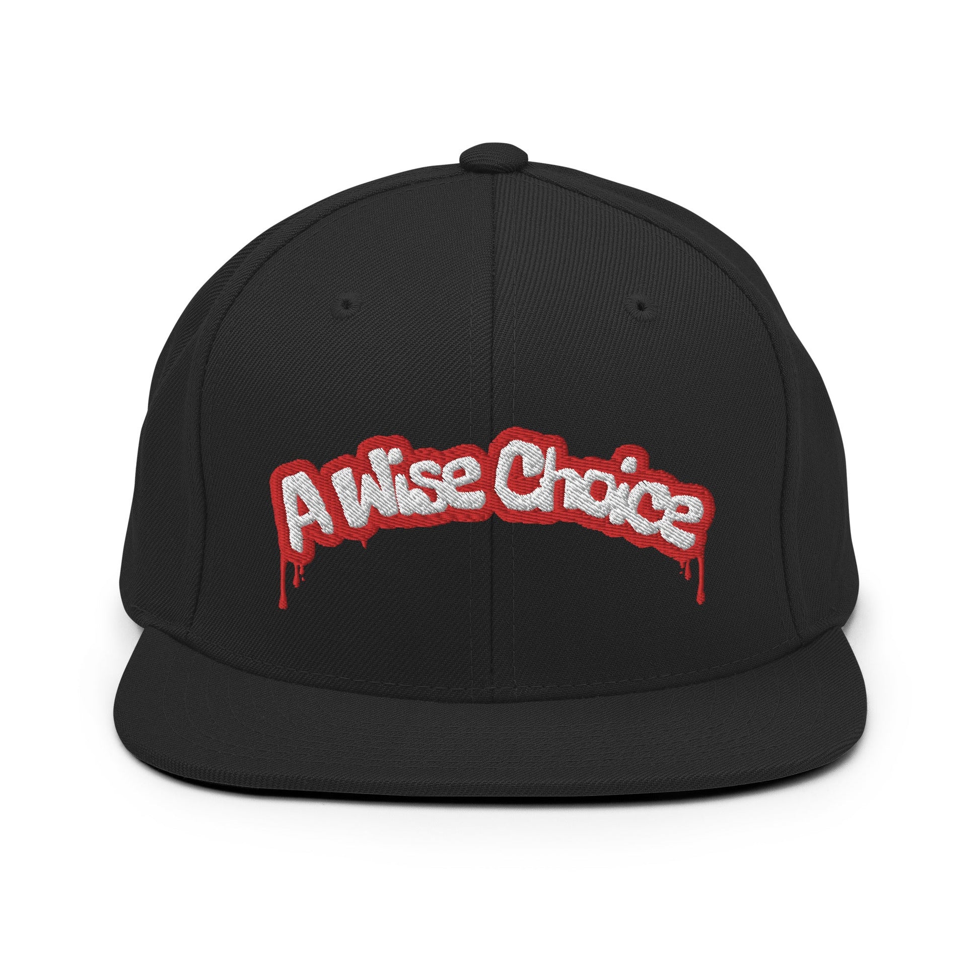 Snapback Hat A Wise Choice graphic designs 